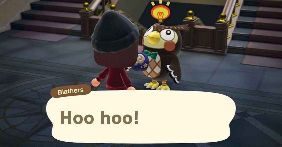 animal crossing new horizons blathers