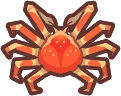 animal crossing spider crab