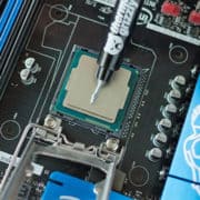 Applying Thermal Paste To Cpu