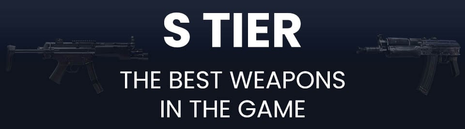 Call of Duty Black Ops Cold War Weapons Tier List Tier S