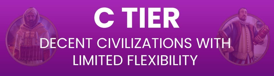 Civ 5 Tier List C Tier