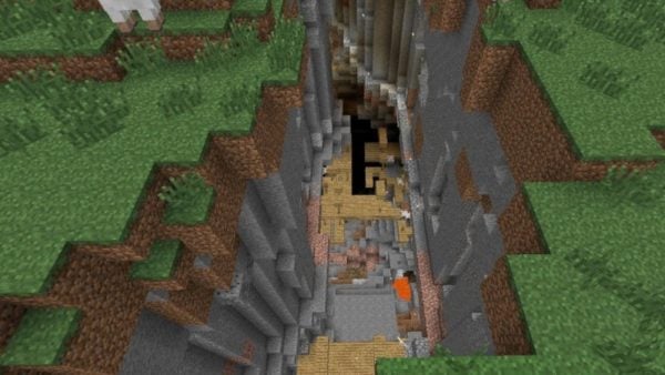 Deep Ravine and Gold Ore