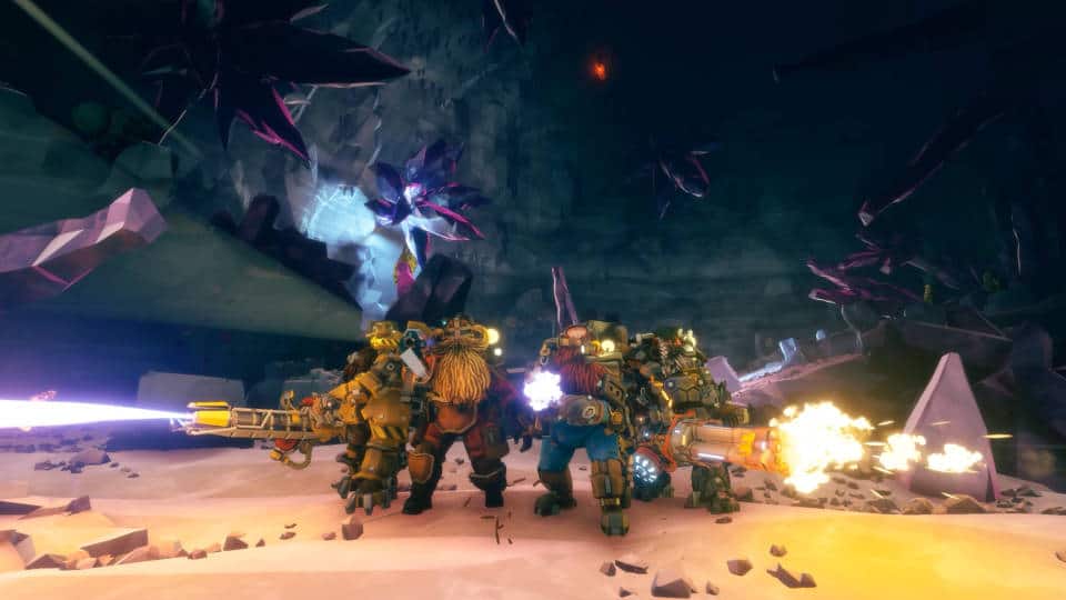 Deep Rock Galactic Avoid Friendly Fire When Possible