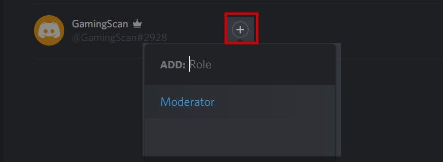 Discord Add Role Adding a role to a member