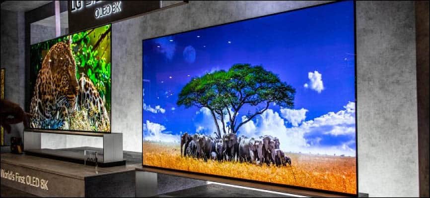 First 8K OLED TV