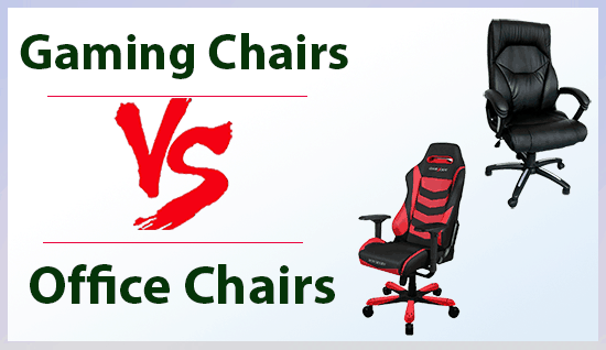 gaming chair vs office chair