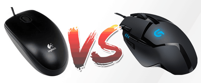 gaming vs normal mouse