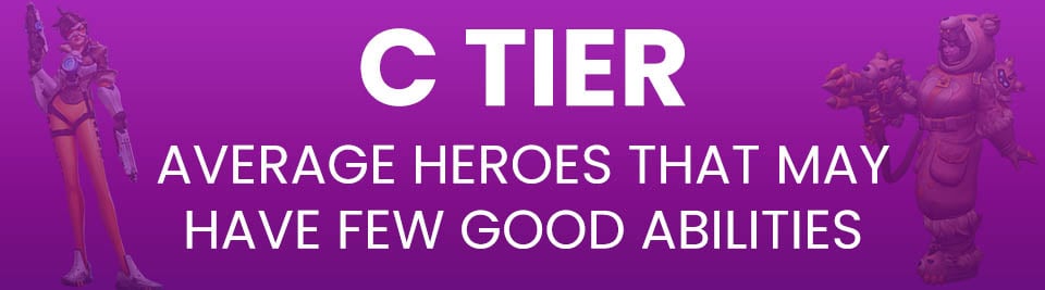 Heroes of the Storm Tier List C Tier