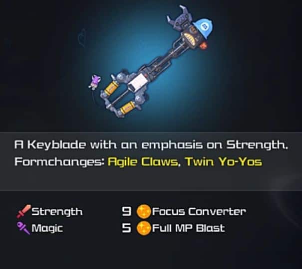 Kingdom Hearts 1 Keyblades