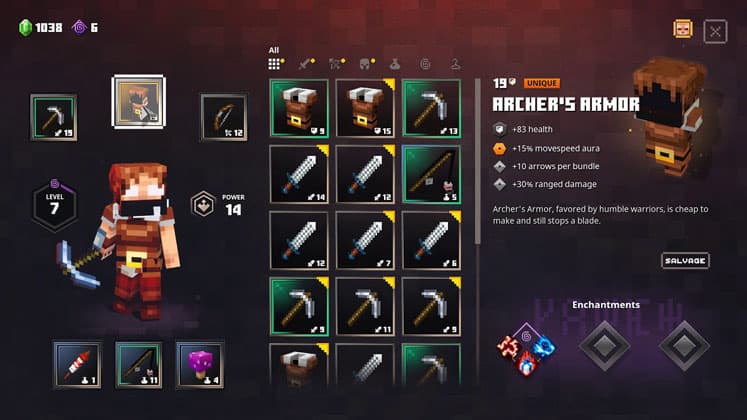 Master Archer Build