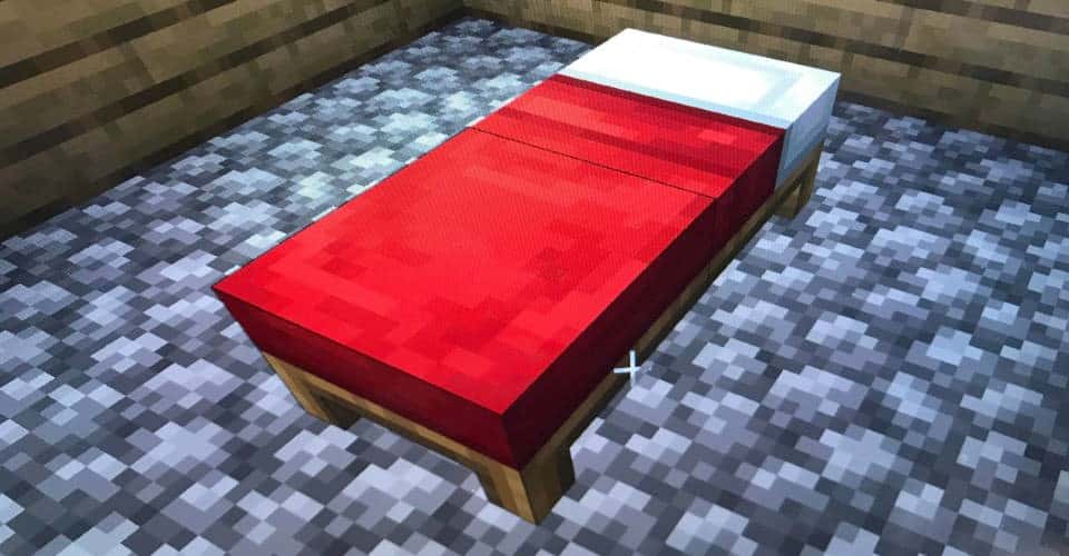 Minecraft bed