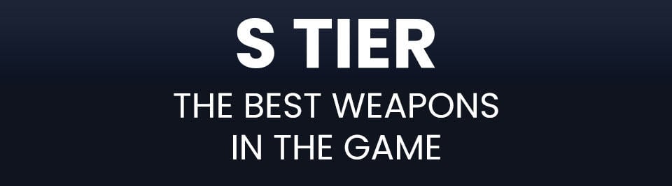 Mordhau Weapons Tier List S Tier