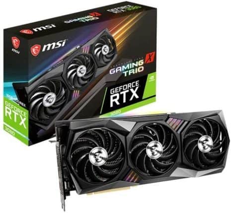 MSI Gaming GeForce RTX 3080 Gaming X Trio