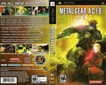 order of metal gear games