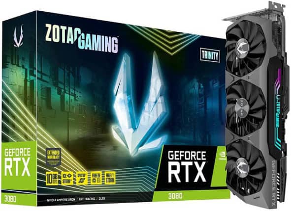 ZOTAC Gaming GeForce RTX 3080 Trinity